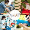 EujRcf 6 Pcs Safety Goggles Adult, Safety Glasses for Work,