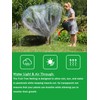 HYUKM Bird Netting for Garden with Zipper, Fruit Tree Netting