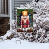 Briarwood Lane Wooden Nutcracker Garden Flag