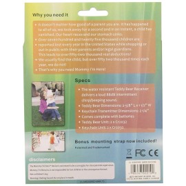 Mommy I'm Here NIB Mommy I'm Here CL305HP Hot Pink Bear Child Locator, 1-Pack