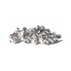 IMScrews 50pcs #8 x 1/2" Stainless Hex Washer Head Self