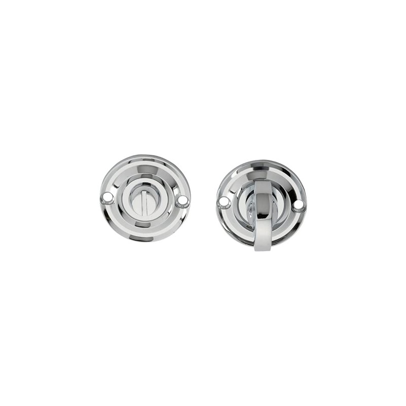 Small Bathroom Thumbturn Lock and Release Handle - 67mm Spindle-