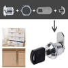 HSEAMALL 16mm Mailbox Lock Cabinet Lock Security Locker Lock Letter