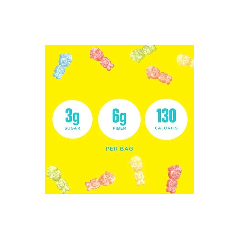 SmartSweets Sour Blast Buddies Low Sugar Gummy Candy 1.8 Ounce