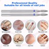 10 Pcs Flame Bit for Nail Drill Professional Cuticle Nail