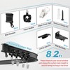 KOLAKO Ceiling Curtain Track, Flexible Bendable Curtain Track Wall or