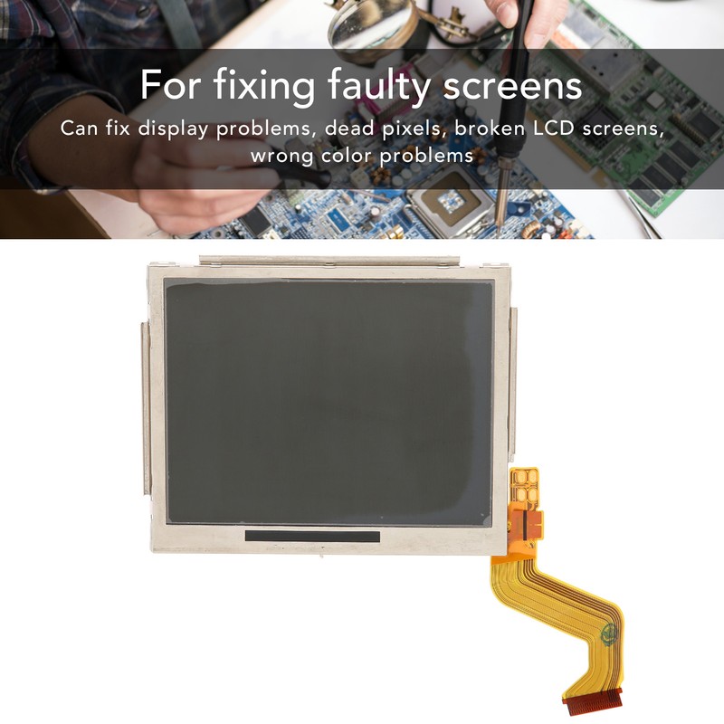 Game Console Upper LCD Screen 3.2 Inch Replacement Gamepad Top