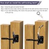 GoldOrcle Anti Sag Gate Kit Heavy Duty No Sag Kit
