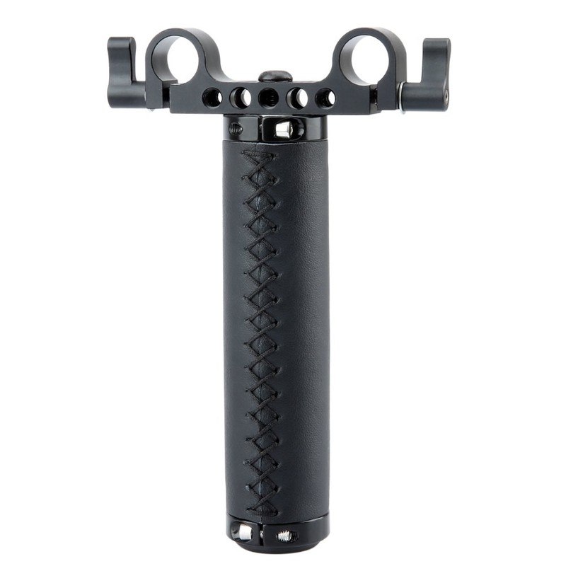 NICEYRIG DSLR Mid-handle Grip with 15mm Rod Clamp for Camera