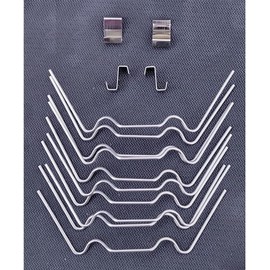 Young Wolf 100pcs Thick Stainless Steel Wire Elite Greenhouse Glazing Clips Silver Greenhouse Accessories Glass Clips