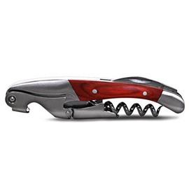 BarConic Wine Opener - Double Lever with Wood Handle