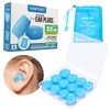 Ear Plugs for Sleeping - Vegpoet Reusable Moldable Silicone Earplugs