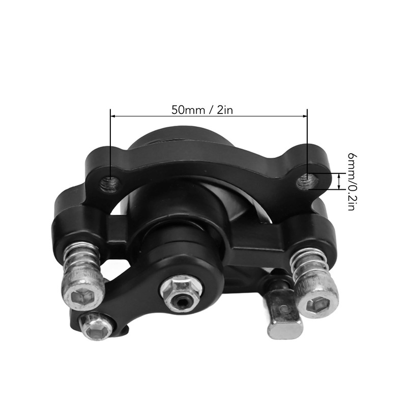 1pair Disc Brake Calipers Aluminum Alloy Front Rear Disc Brake