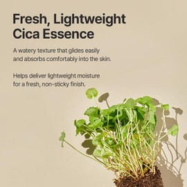 mixsoon Soondy Centella Asiatica Essence - Esencia Facial de CICA de Alta Concentración para Calmar y Refinar la Piel, Fórmula de Rápida Absorción para Resiliencia y Barrera Hidratante, 100ml