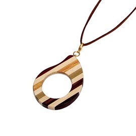 Sakai Sangyo Mini Magnifier Parquet Pendant Magnifying Glass Drops Mother's Day Father's Day Traditional Crafts Traditional Patterns Hakone Parquet Magnifying Glass Stylish Easy to Read Pendant