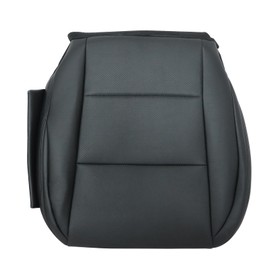 FZJDSD Black Driver Side Bottom Perforated Microfiber Leather Replacement Seat Cover Compatible with Lexus GS200t GS300 GS350 GS450h 2013 2014 2015 2016 2017 2018 2019 2020