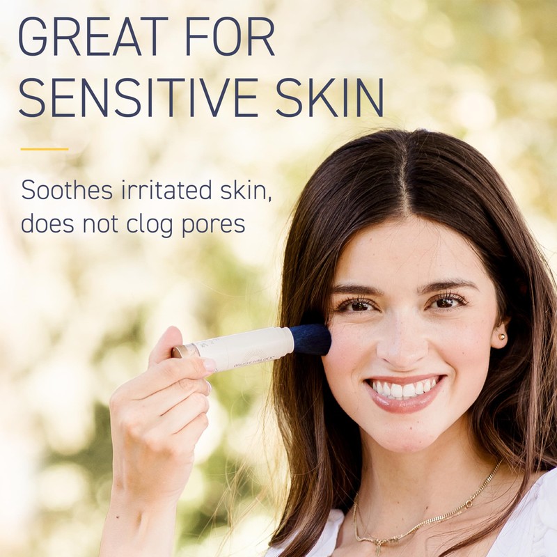 Brocha De Protección Solar Brush On Block Polvo Mineral Spf