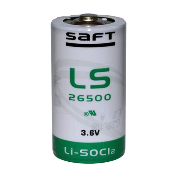 SAFT LS26500 C Size 3.6V Lithium Thionyl Chloride Battery