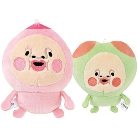 Nico Nui Key Chain Kobito Zukan Kakuremomojiri & Sumo Willow