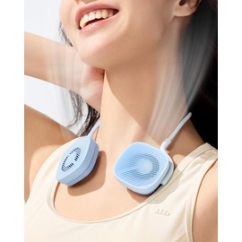 BENEUNDER Portable Neck Fan, 3.9oz Mini Small Personal Fan with Rechargeable Battery, 8000RPM Turbo Cooling, Ultra-Lightweight for Travel, Outdoor, Office & On-the-Go, Hair-Safe Design