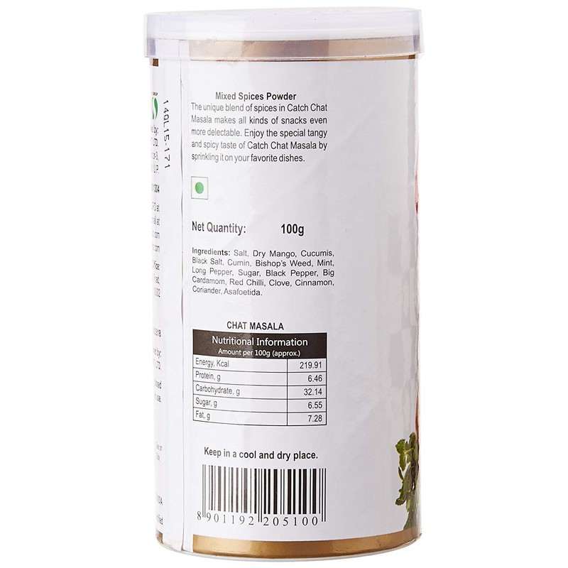 Catch Sprinkles Chat Masala, 100g - Indian Masalas|Indian Herbs and