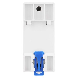 Medidor de energía, 5-32A 110-130V 60Hz LCD retroiluminación monofásica KWh Medidor de energía 35MM Montaje en riel DIN DDS528L Dispositivo de compensación de energía