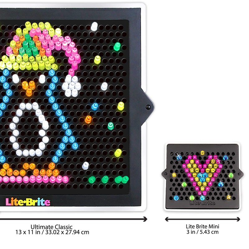 Lite-Brite | Mini | Light Up Drawing Board, LED Board