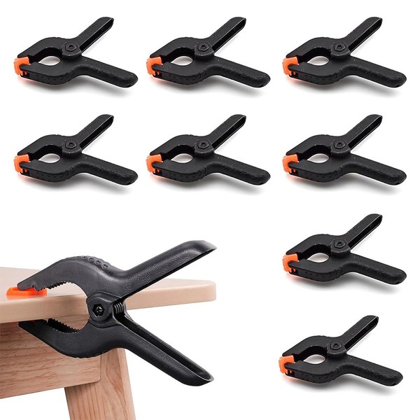 MEXRUMI Pack of 8 Small Robust Spring Clamps Spring Clamps