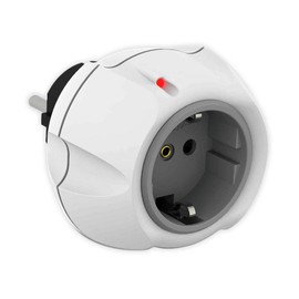 Ehmann 0460x0500 Ueberspannungsschutz-Zwischenstecker Weiß