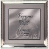 Lawrence Frames 11655 Polished Silver Plate 5x5 Picture Frame -
