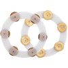 Drum Cymbals Hi Hat Tambourine Drum Set Stainless Steel Bells