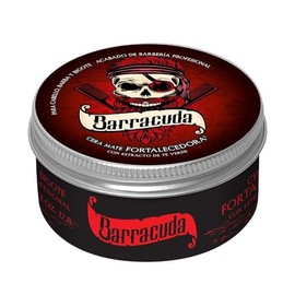 Barracuda Cera para el Cabello Mate, Fortalecedora 60g, Acabado Profesional, Extracto de Té Verde