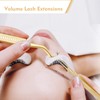 Ms.Queen Lash Tweezers for Eyelash Extension-Professional Lashing Tweezers for Mega
