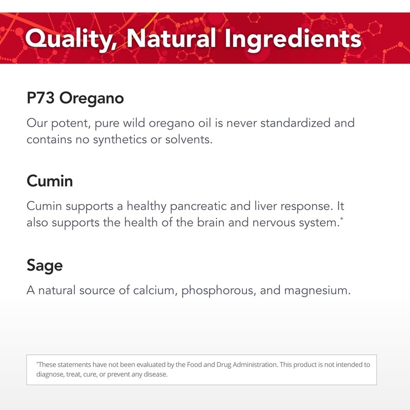 Physician's Strength Orega Slow-Release - 60 Capsules - Intestinal Support