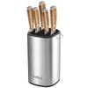 Universal Knife Block, Stainless Steel Knife Holder, Knife Organizer, Modern
