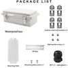 YETLEBOX Waterproof Electrical Box, IP67 Junction Box Stainless Steel Latch
