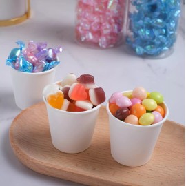 300 Pack - 3 oz Paper Cups for Bathroom, Disposable Small Mouthwash Cups, Esp...