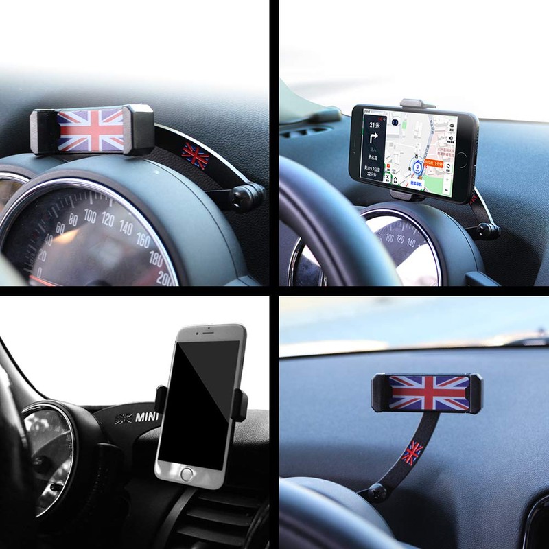 PGONE Behind Tachometer Mount Smart Phone GPS Mounting Design Phone