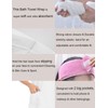 Veseacky Deluxe Cotton Towel Wrap for Women Shower & Bath