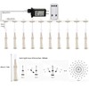 Dreamworth 10 Pcs Total 1000 LED Firework Copper Wire Lights,