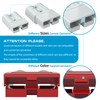 Muelnmey 50 Amp Battery Quick Connect/Disconnect Connector, 6-12 Gauge 600V
