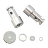 2Pack Universal Replacement Silicone Gaskets and Float Valve for 5,