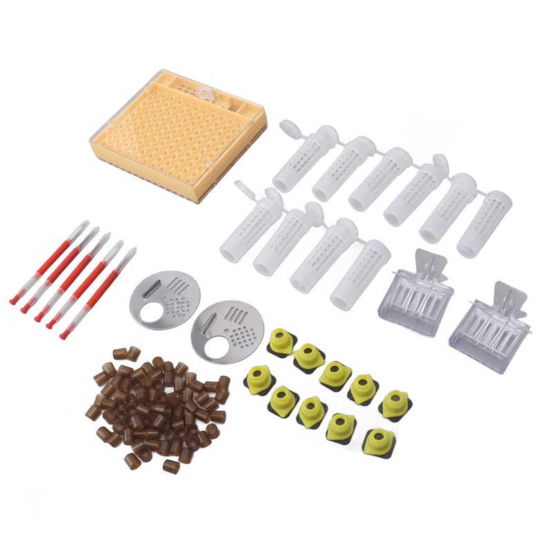 Plastic Queen Rearing System Beekeeping Queen Bee Rearing Grafting Kit