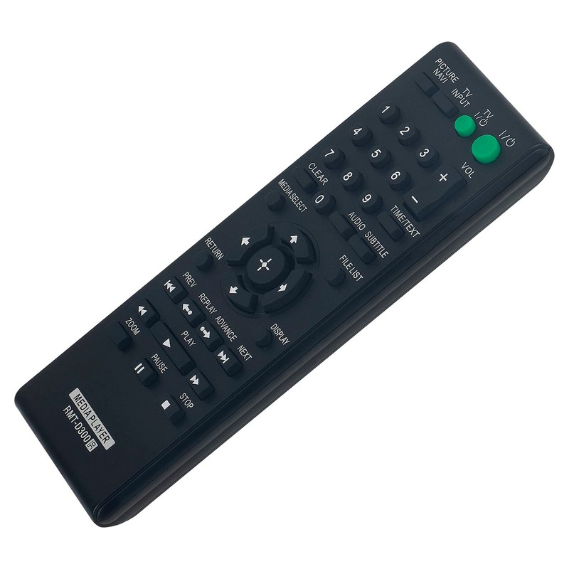 VINABTY RMT-D300 Replacement Remote Control Compatible with Sony USB Media