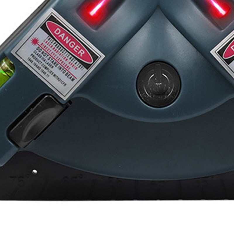 Right Angle Laser Projection Level Integrated Plastic Housing Infrared Horizontal