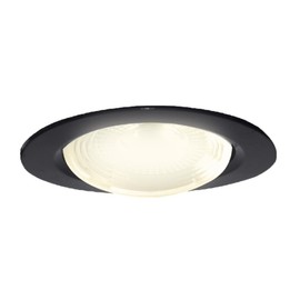Tecnolite Lámpara LED Empotrado, Lámpara LED Empotrable, 7W, Color Negro, Luz Cálida 3 000 k, Downlight