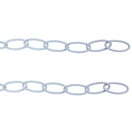 36 inches Long 11 Gauge Steel Chain Extension for Hanging Plants Strong Hold with S-hook for connection, Max Load of 40 Pounds (2 Packs, White)