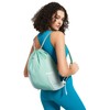 WANDF Drawstring Backpack with Shoulder Pad Sports Gym Backpack with