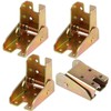 4 Pcs Folding Table Legs, Self Locking Foldable Hinges, 90