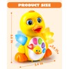 JOYIN Baby Toys Duck, Infant Dancing Crawling Musical Toys 18+